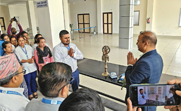 गौतमबुद्ध विमानस्थलमा आन्तरिक यात्रुलाई छुट्टै आगमन कक्ष