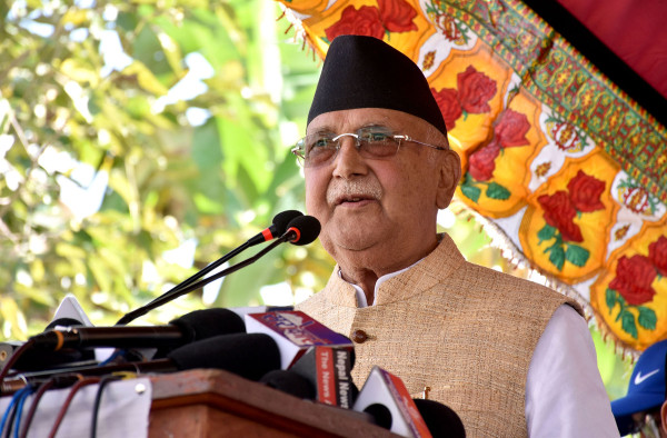 सरकारलाई ओलीको चेतावनी - ‘भाग्दैनौ, चुप लागेर बस्दैनौ’