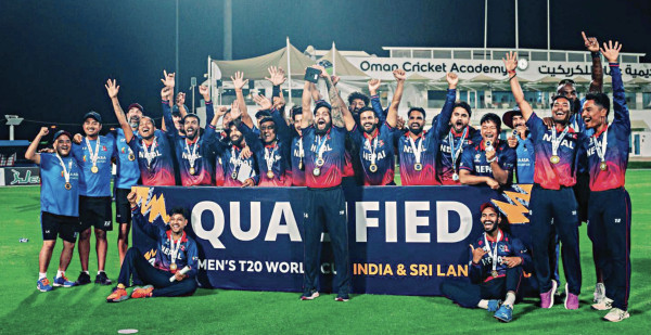 नेपाललाई विश्वकप छनोटको उपाधि