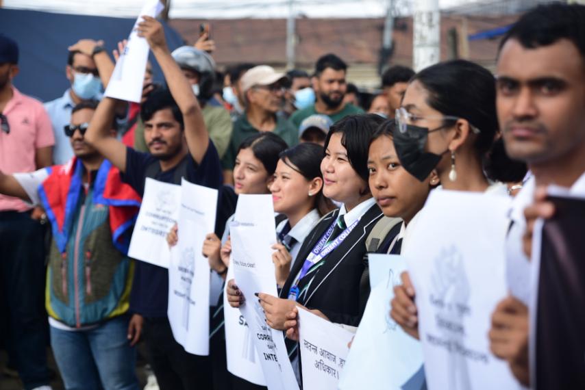 पुनःनिर्माणमा स्वयंसेवक हुन तयार