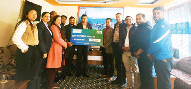 पहिरो प्रभावितलाई सानिमा रिलायन्सको सहयोग