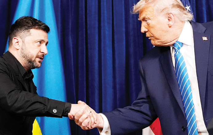 शान्तितर्फ युक्रेन–रुस वार्ता नजिकिएको ट्रम्पको दाबी